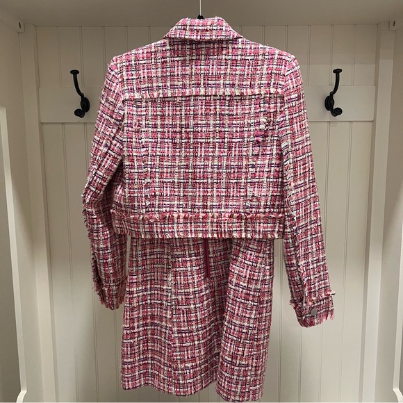 House of Harlow Pink Tweed Jacket and Dress - Picture 2 of 5